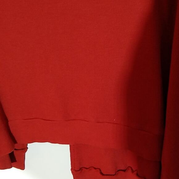 NWT LAmade rust knit long sleeve top. Size Small - Picture 4 of 8